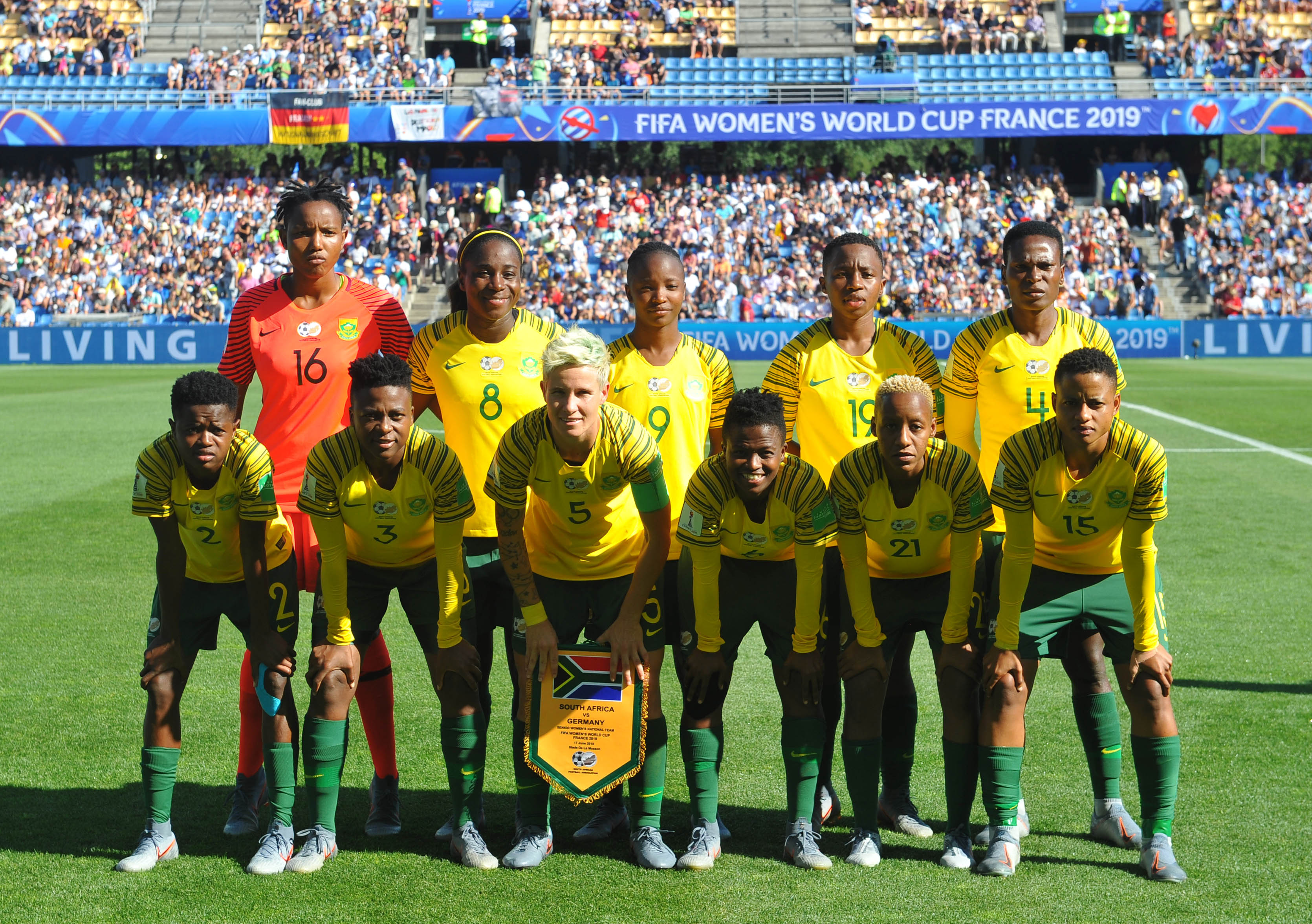 Banyana Banyana vs Germany FIFA WC 2019