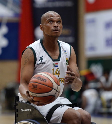 Wheelchair Basketball - 2023 African Para Games Senior Mens Qualifiers - South Africa v Zambia - Mandeville Sports Complex